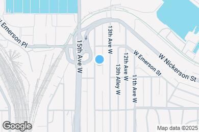 Map image of the property - 3622 14th Ave W