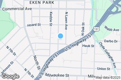 Map image of the property - 309 Pawling St