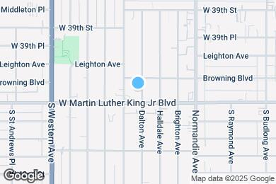 Map image of the property - 3987 Dalton Ave