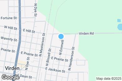 Map image of the property - 423 N Emmett St