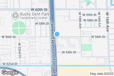 Map image of the property - 1990 W 56th St