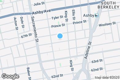 Map image of the property - 1625 Fairview St