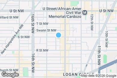 Map image of the property - 1406 S St NW