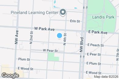 Map image of the property - 328 W Peach St