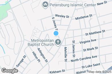 Map image of the property - 838 S Jones St