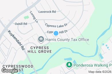 Map image of the property - 17322 Tall Cypress Dr