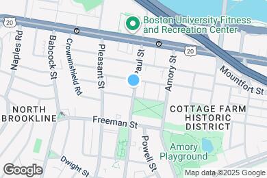 Map image of the property - 326 St Paul St