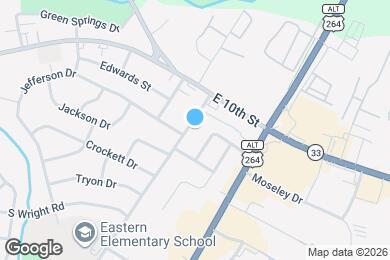 Map image of the property - 1105 Cedar Ln