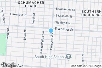 Map image of the property - 987 Parsons Ave