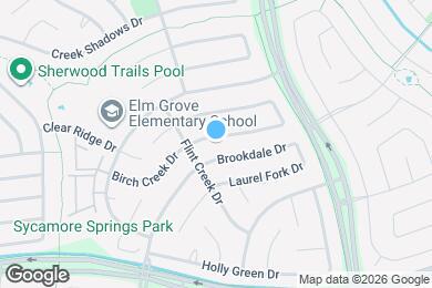 Map image of the property - 3122 Birch Creek Dr