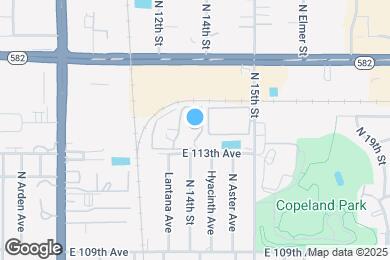 Map image of the property - 1254 E 113th Ave