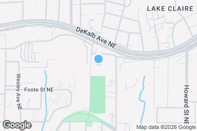 Map image of the property - 195 Arizona Ave NE