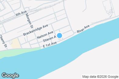 Map image of the property - 1065 E 1st Ave