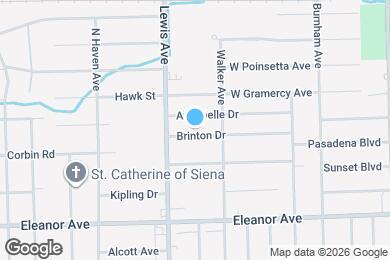 Map image of the property - 930 Brinton Dr