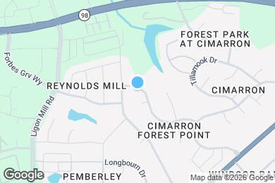 Map image of the property - 353 Amherst Creek Dr