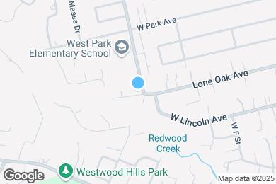 Map image of the property - 2501 Linda Vista Avenue