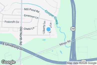 Map image of the property - 2505 Craig Ln