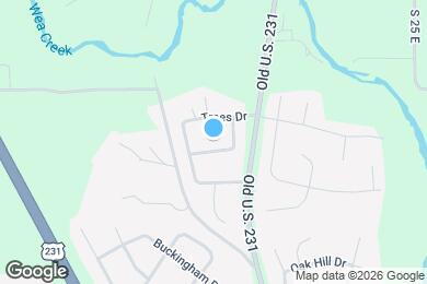 Map image of the property - 4115 Westwind Dr