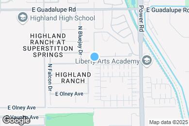 Map image of the property - 4610 E Laurel Ct