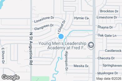 Map image of the property - 1724 Red Cloud Dr