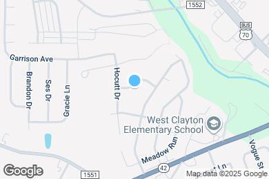 Map image of the property - 125 Biltmore Dr
