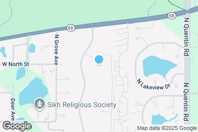 Map image of the property - 1255 N Sterling Ave