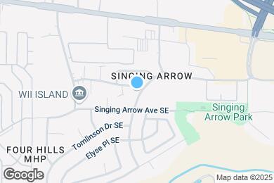 Map image of the property - 401 Dorado Pl SE
