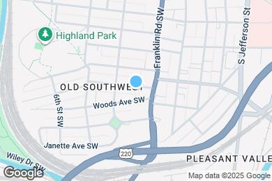 Map image of the property - 358 Allison Ave SW