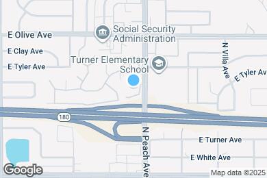 Map image of the property - 815 N Peach Ave