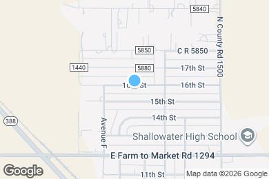 Map image of the property - 712 16th St