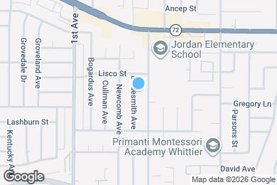 Map image of the property - 10732 Lindesmith Ave