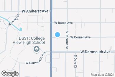 Map image of the property - Cornell Apartments