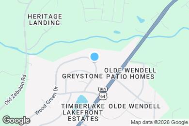Map image of the property - 305 Wood Green Dr