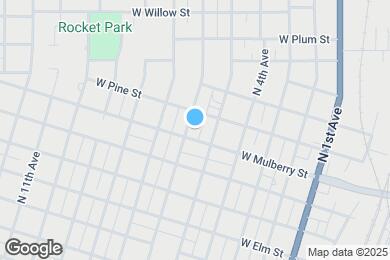 Map image of the property - 812 N 6th Ave