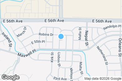 Map image of the property - 5550 N Lisbon St