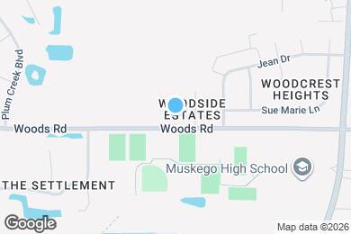 Map image of the property - S86W18930 Woods Rd