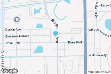 Map image of the property - 5550 S Rio Grande Ave