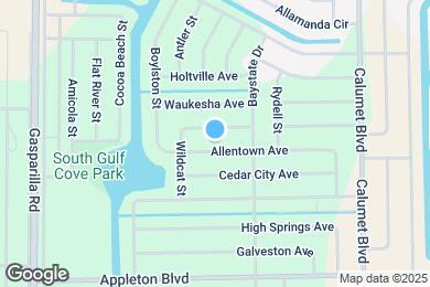 Map image of the property - 13314 Allentown Ave