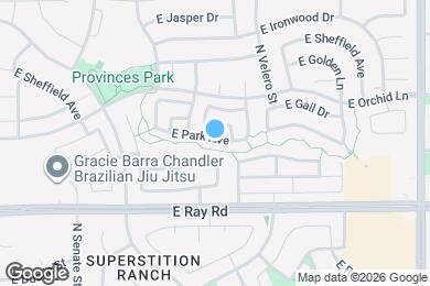 Map image of the property - 1449 E Park Ave