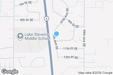 Map image of the property - 1007 96th Ave SE
