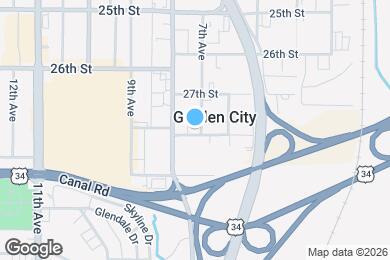 Map image of the property - 2731 7th Ave