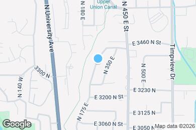 Map image of the property - 3396 N 350 E
