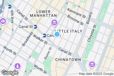 Map image of the property - 123 Baxter St