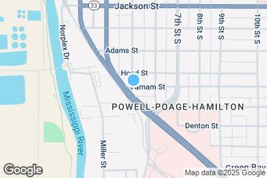 Map image of the property - 1501 5th Ave S