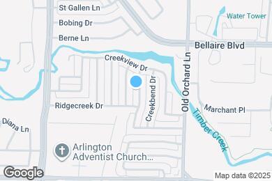 Map image of the property - 1714 Circle Creek Dr