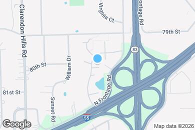 Map image of the property - 16W470 Lake Dr