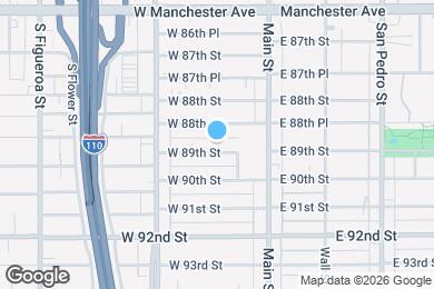 Map image of the property - 157 W 89th St