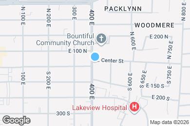 Map image of the property - 410 E Center St