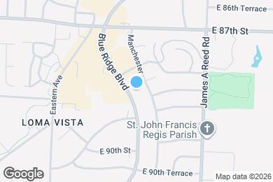 Map image of the property - 8809 Blue Ridge Blvd