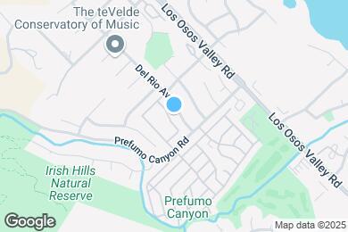 Map image of the property - 1750 Prefumo Canyon Rd